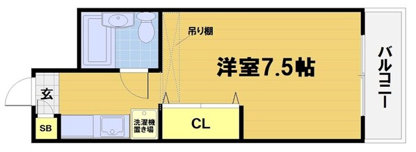 ヤングヴィレッジ嵯峨の物件間取画像